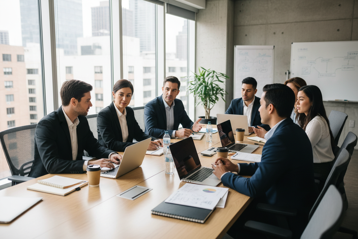 entrepreneurs working 